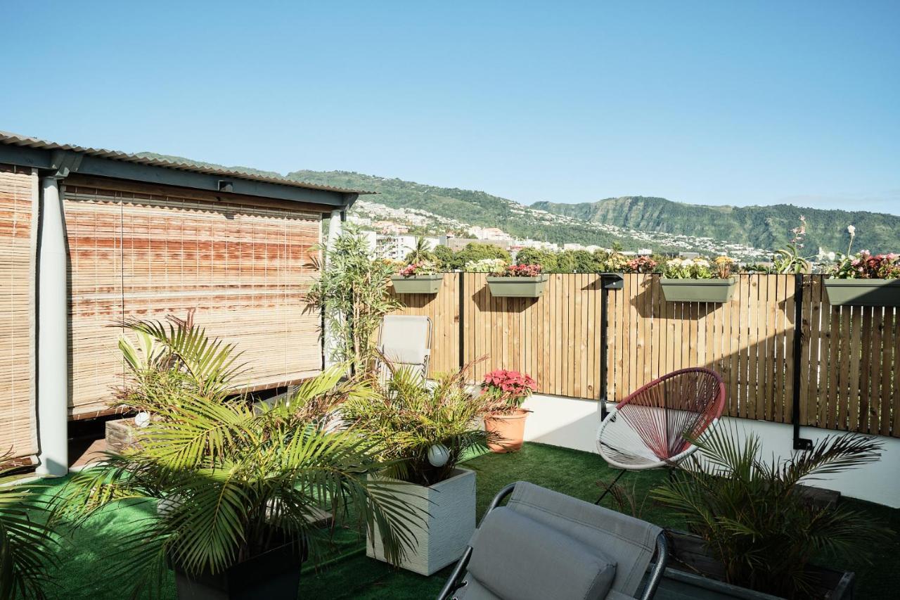 Appart'Eden : Vue Panoramique Sur Saint-Denis Apartamento Sainte-Clotilde Exterior foto