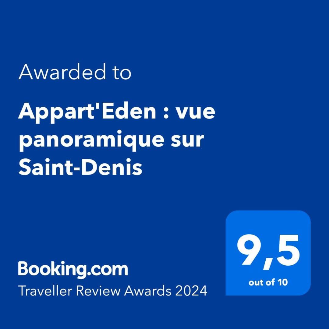 Appart'Eden : Vue Panoramique Sur Saint-Denis Apartamento Sainte-Clotilde Exterior foto